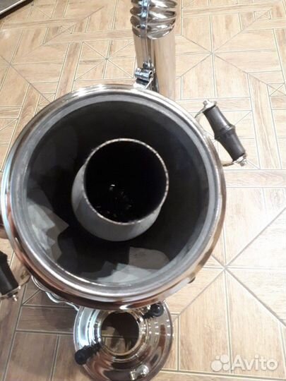 Самовар на дровах советского периуда