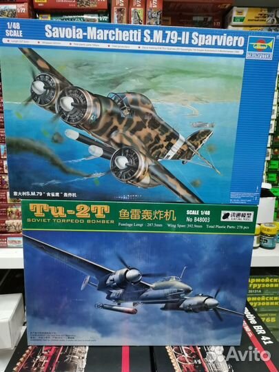 Сборные модели авиации 1 48