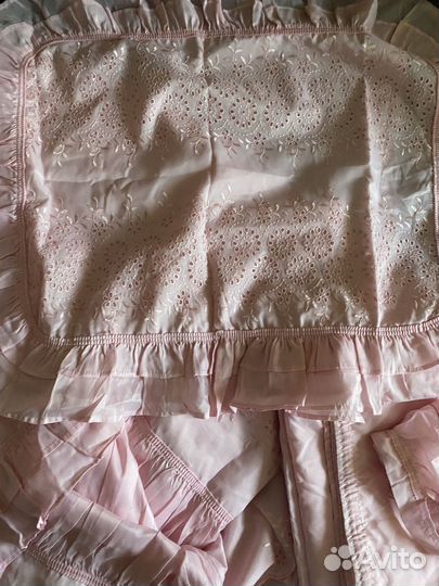 Комплект шторы и покрывало