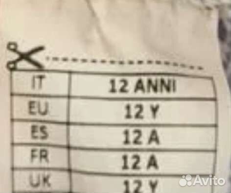 Купальник для девочки Calzedonia 12 лет