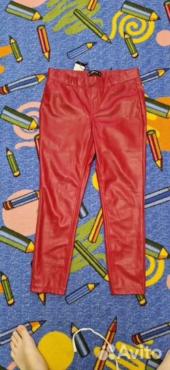 Кожаные брюки