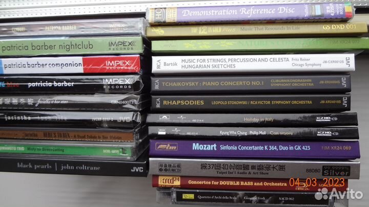 Аудиофильск.CD Jazz,Classical Music