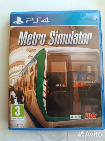 Игра Metro Simulator PS4