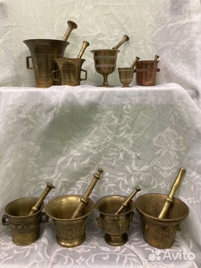 Ступка с пестиком, винтаж