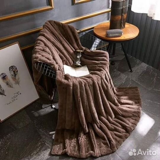 Плед кролик качество LUX новые