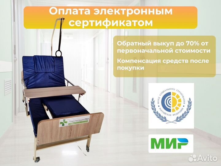 Медицинская кровать