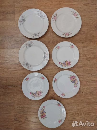 Тарелка tono china Япония цена за 7шт