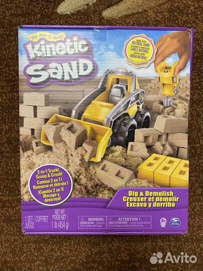 Кинетический песок - новые наборы Kinetic Sand