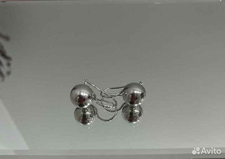 Серьги серебро(925)