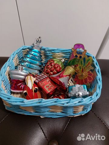 Плетеные корзинки из бумажной лозы