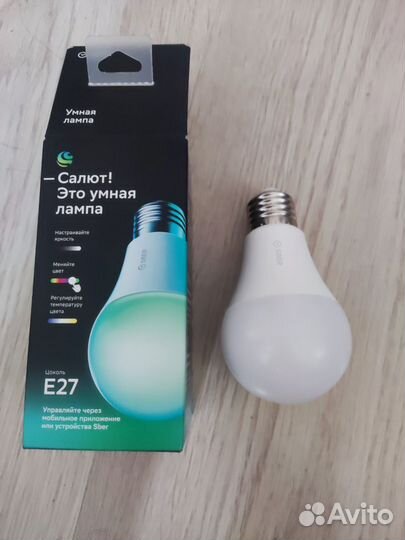 Умная лампочка Сбер E27