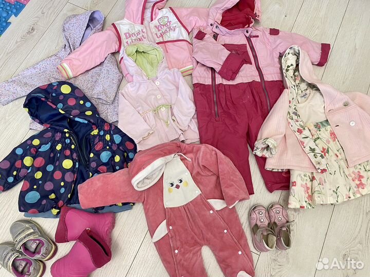 Детские вещи на девочку от 0 до 2 лет