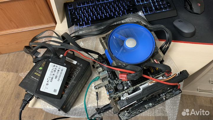 Комплектующие для пк бу (FX8370+8Gb+SSD256Gb+1060)