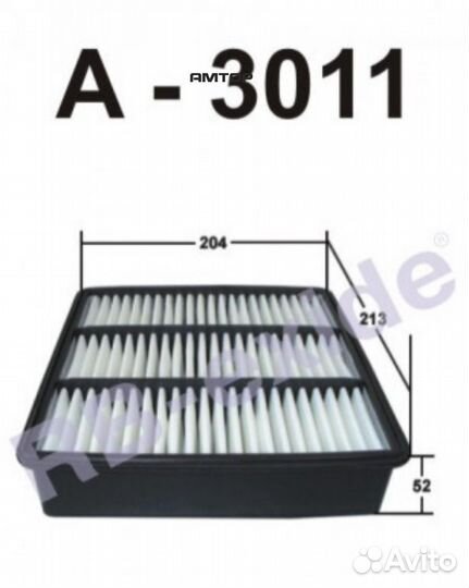 Exide A3011 фильтр воздушный