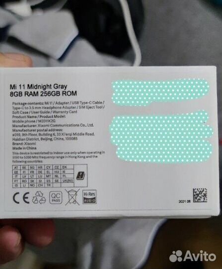 Xiaomi Mi 11, 12/256 ГБ