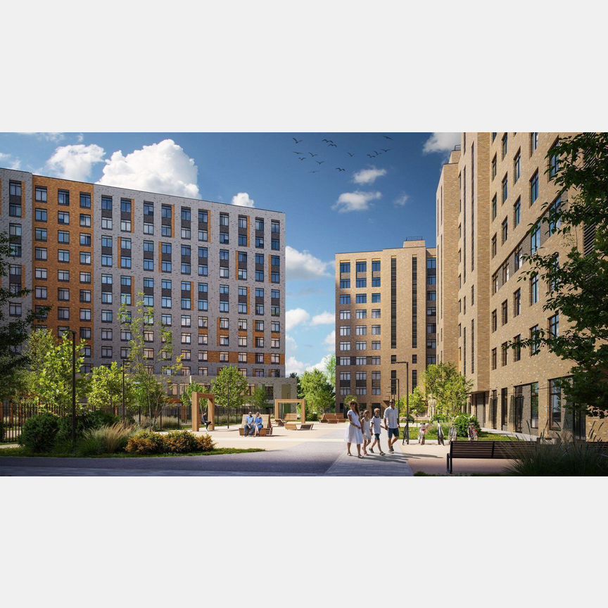 2-к. квартира, 65,4 м², 10/12 эт.