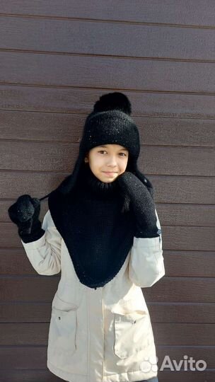 Шапка Ушанка женская, обмен