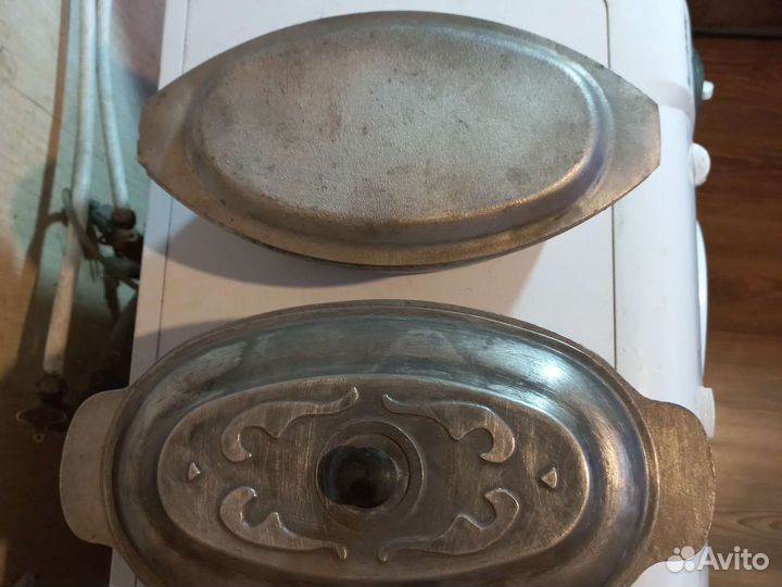 Алюминиевая утятница СССР