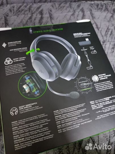 Наушники Razer Barracuda x. Новые