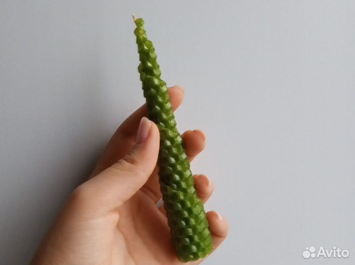 Свечи ручной работы из вощины