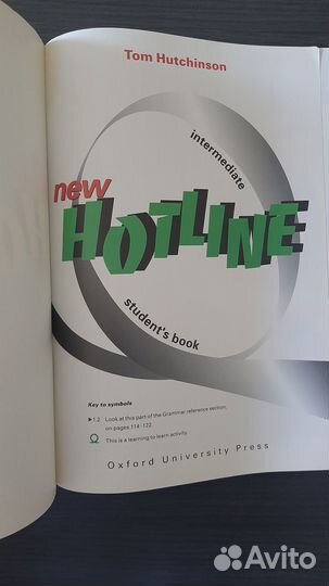 Tom Hutchinson. New Hotline. English. Intermediate