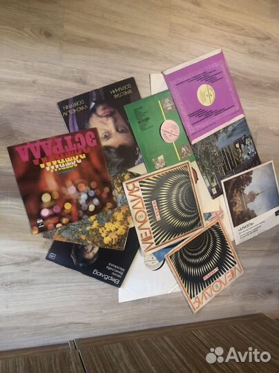 Грампластинки СССР для декора и поделок