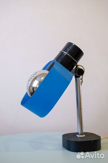 Настольная лампа СССР винтаж 1988 г