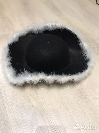 Шляпа на праздник, для костюма мушкетера, короля