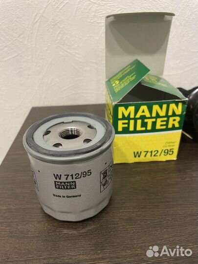 Фильтр масляный mann w 712 95