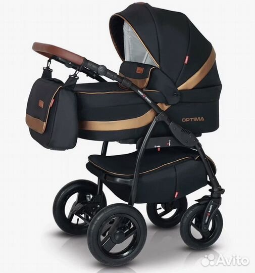 Verdi optima black/limited детская коляска 3В1