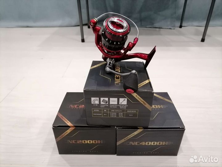 Уникальная Спиннинговая Катушка New Kaida Pro CNC