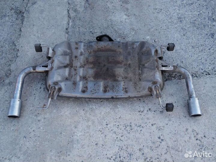 Глушитель задняя банка мазда 6 GJ