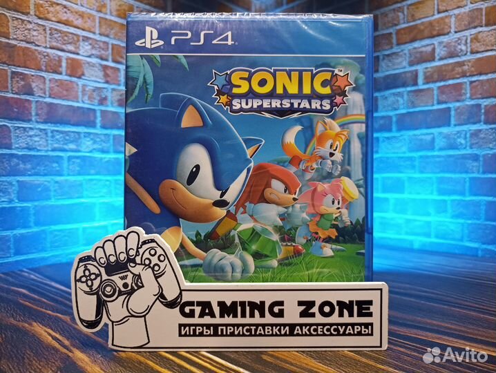 Sonic superstars PS4 Новый диск