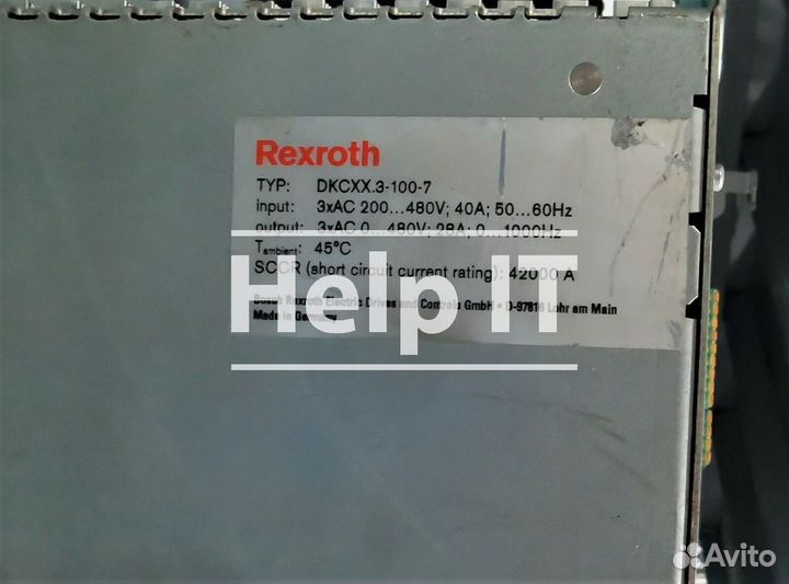 Сервопривод Rexroth DKC01.3-200-7-FW