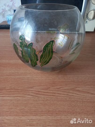 Аквариум круглый 5 литров