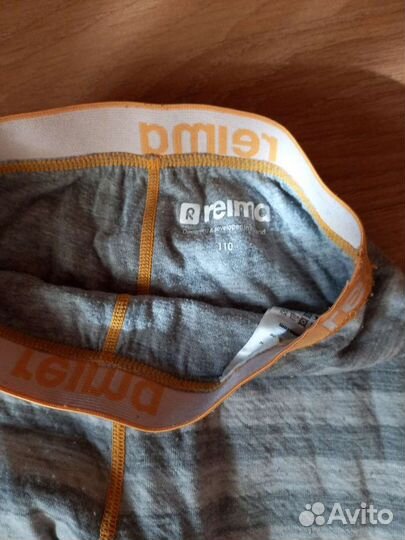 Термобелье reima 110 кофта флис