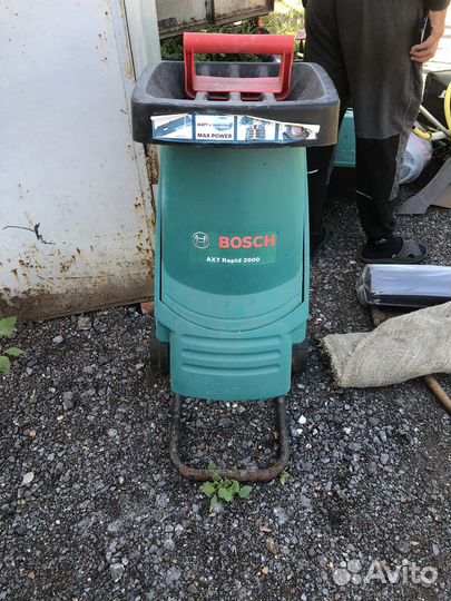 Измельчитель веток садовый Вош аxt бу