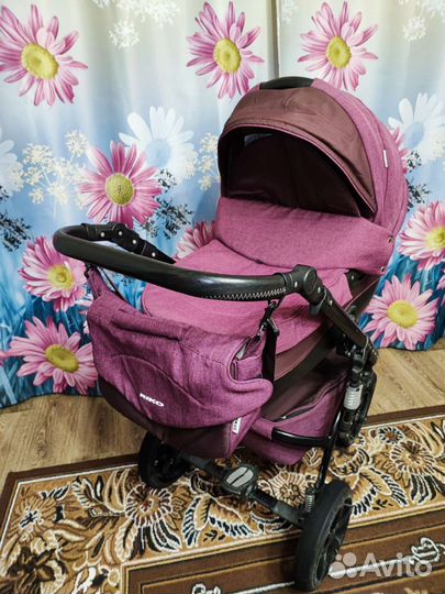 Детская коляска 2 в 1 Riko Brano Natural