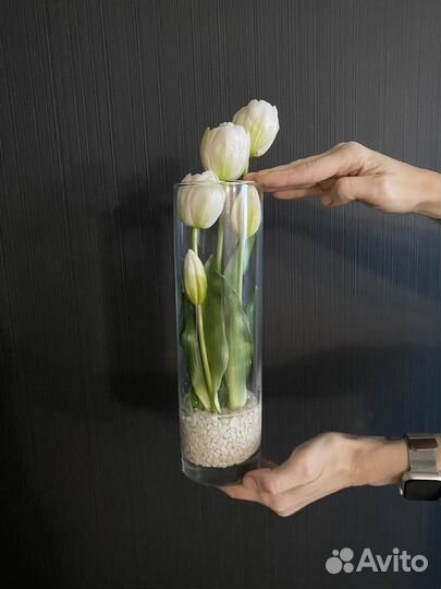 Искусственные цветы. Тюльпаны