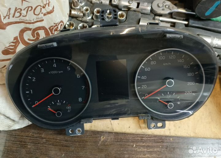 Панель приборов kia rio 4