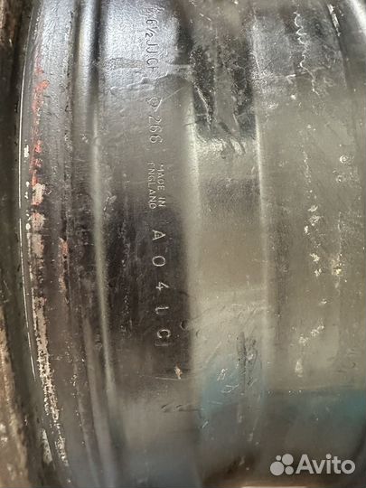 Штампованные диски r16