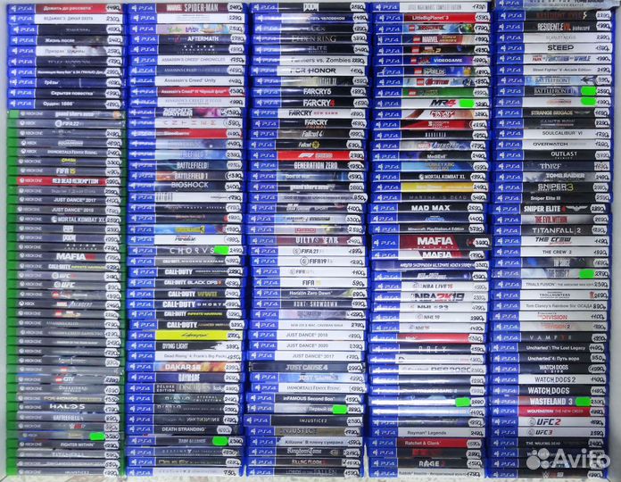 Диски Sony PS4, PS3, Xbox 360 на обмен и продажу