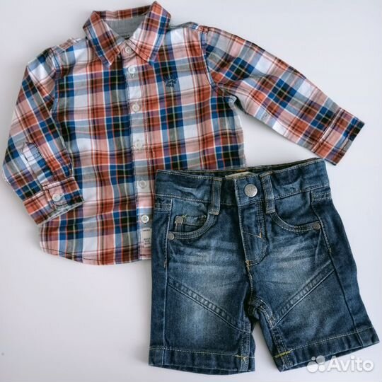 Пакет детской одежды из хлопка 62-74