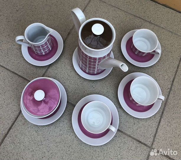 Сервиз кофейный Kahla Германия гдр