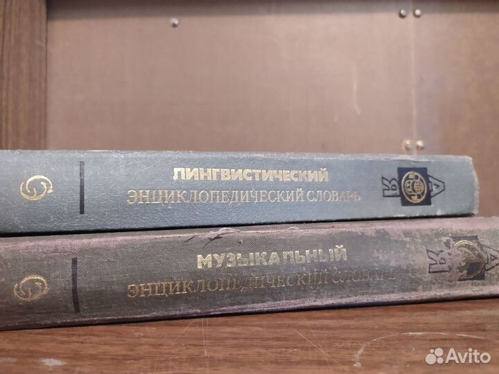 Словари - лингвистический и музыкальный