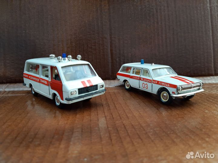 Модели авто СССР 1:43 Скорая помощь