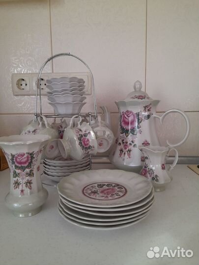 Фарфоровый Сервиз Чайный -Кофейный СССР