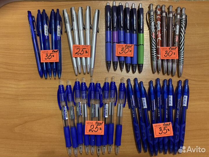 Ручки гелевые, маслянные, шариковые