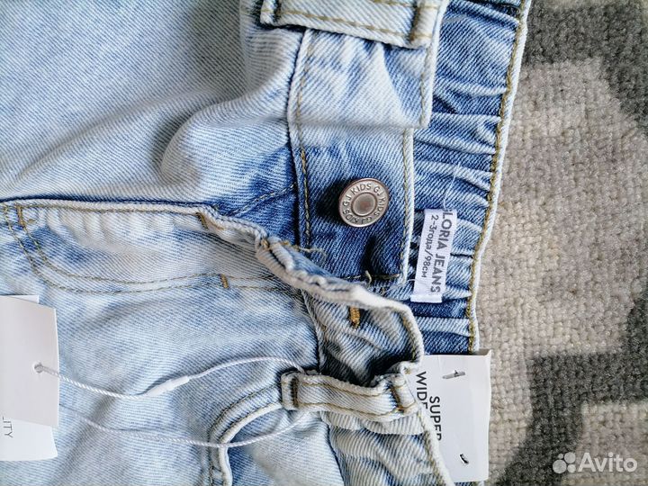 Джинсы клеш детские