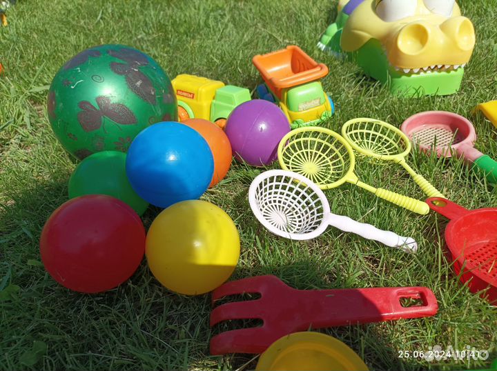 Пакет детских игрушек для улицы